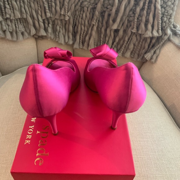 Authentic Kate Spade Clarice Hot Pink Sz 10 - Picture 5 of 9